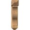Ekena Millwork Funston Arts and Crafts Rough Sawn Bracket w/ Offset Brace, Western Red Cedar, 8"W x 28"D x 36"H BKT0806X28X36FST03RWR - alternate 2